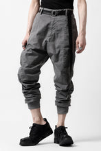 画像をギャラリービューアに読み込む, daub DYEING CLOSURE PANTS / STRETCH L.C (GREY)