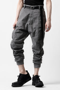Load image into Gallery viewer, daub DYEING CLOSURE PANTS / STRETCH L.C (GREY)