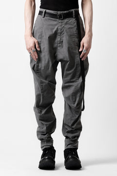 Load image into Gallery viewer, daub DYEING CLOSURE PANTS / STRETCH L.C (GREY)