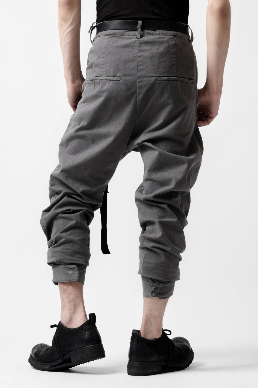 Load image into Gallery viewer, daub DYEING CLOSURE PANTS / STRETCH L.C (GREY)