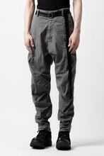 Load image into Gallery viewer, daub DYEING CLOSURE PANTS / STRETCH L.C (GREY)