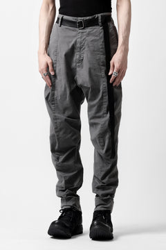 Load image into Gallery viewer, daub DYEING CLOSURE PANTS / STRETCH L.C (GREY)