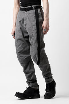 Load image into Gallery viewer, daub DYEING CLOSURE PANTS / STRETCH L.C (GREY)