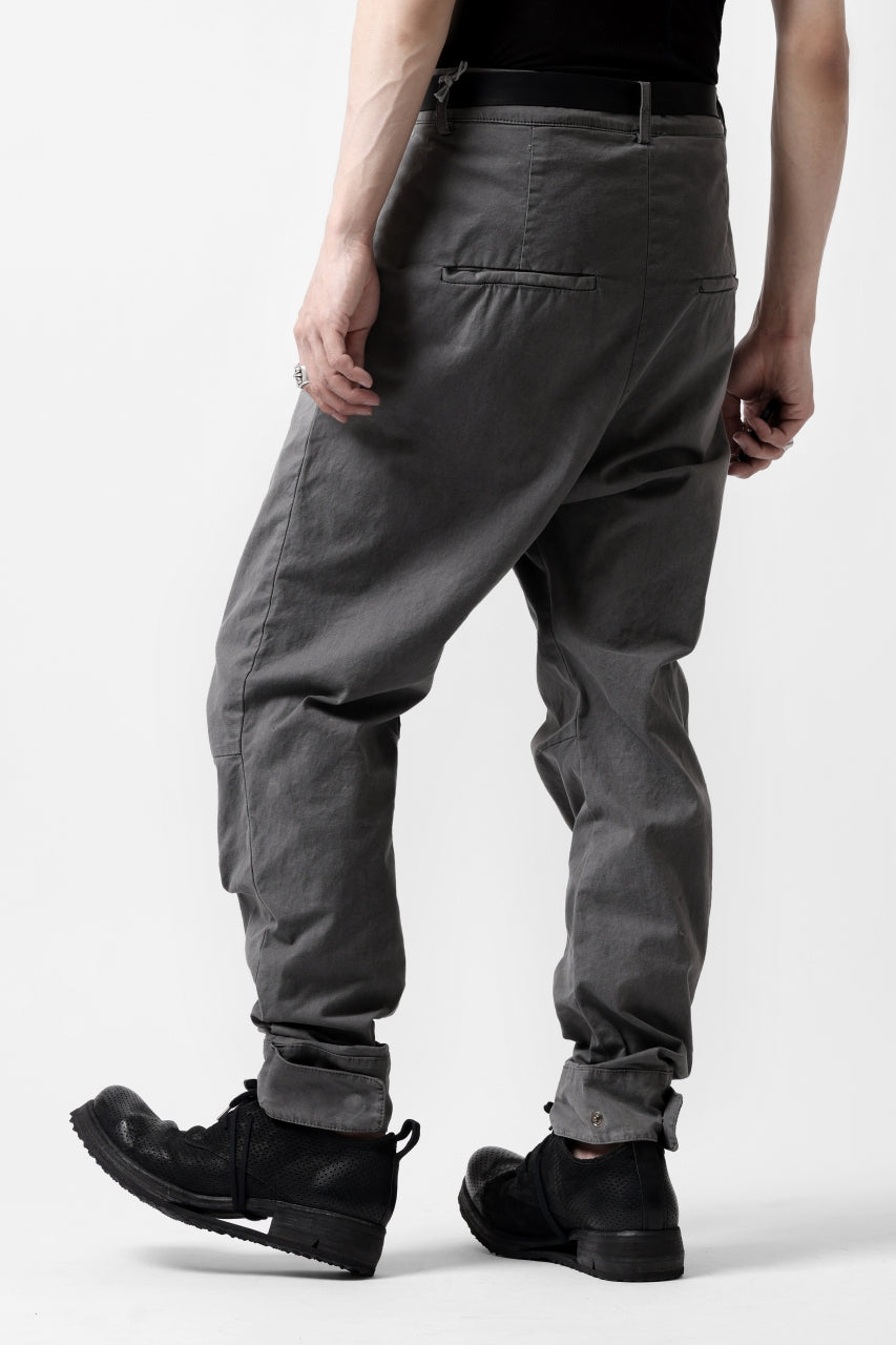 Load image into Gallery viewer, daub DYEING CLOSURE PANTS / STRETCH L.C (GREY)