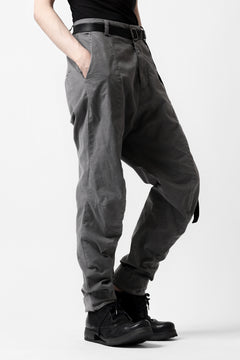 Load image into Gallery viewer, daub DYEING CLOSURE PANTS / STRETCH L.C (GREY)