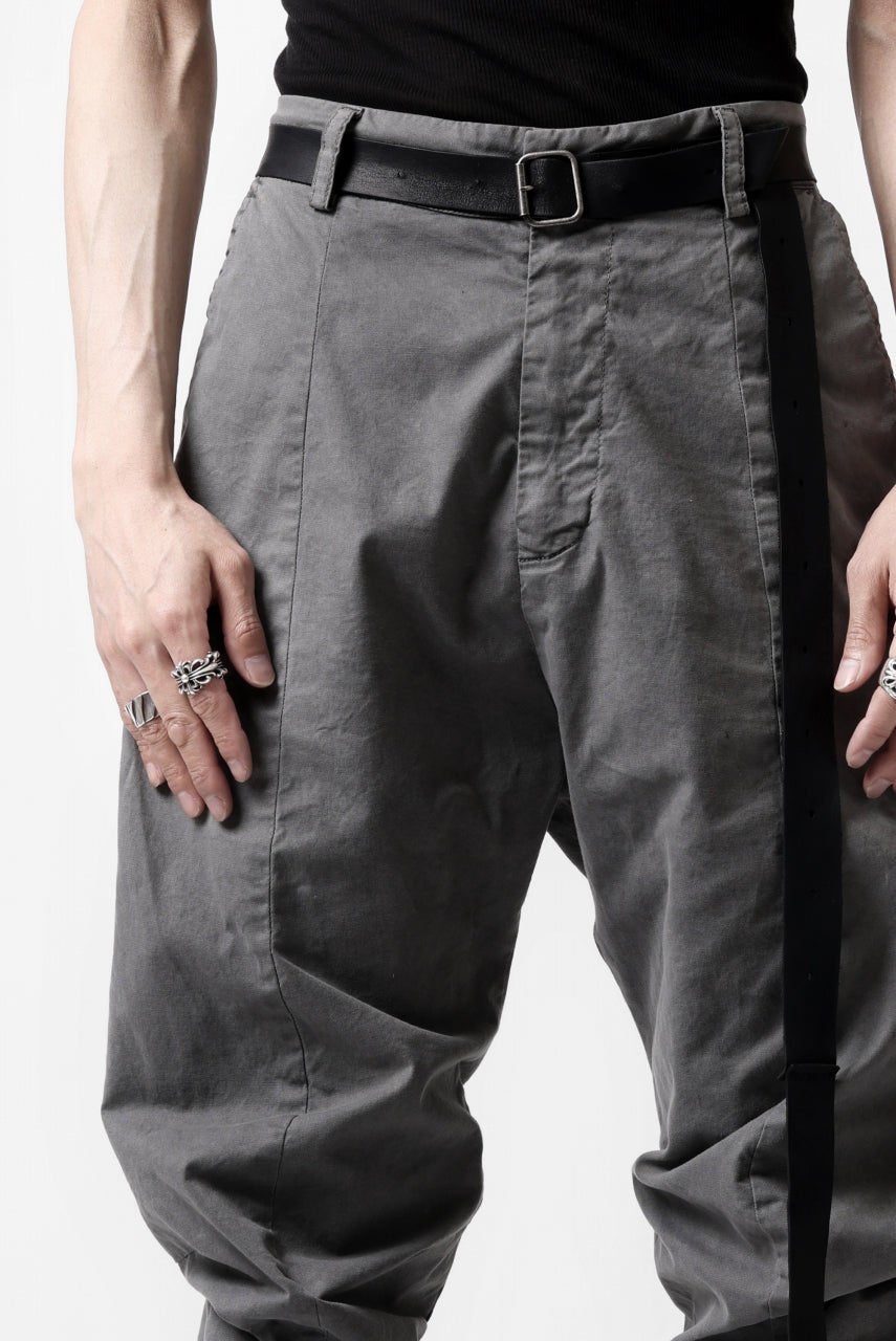 Load image into Gallery viewer, daub DYEING CLOSURE PANTS / STRETCH L.C (GREY)