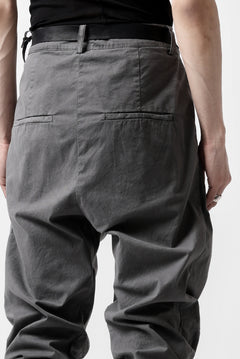 Load image into Gallery viewer, daub DYEING CLOSURE PANTS / STRETCH L.C (GREY)