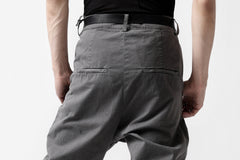 Load image into Gallery viewer, daub DYEING CLOSURE PANTS / STRETCH L.C (GREY)