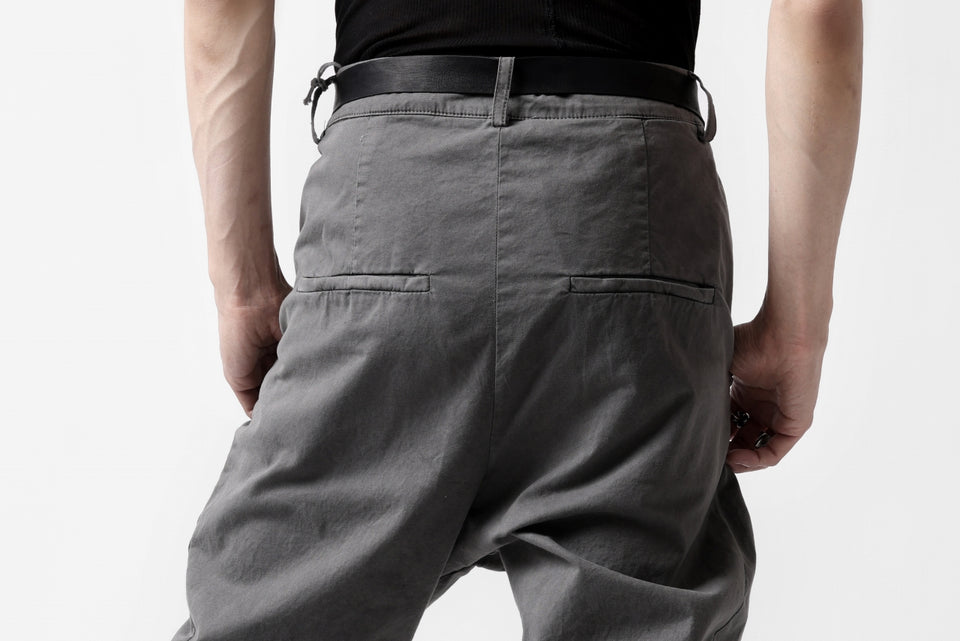 画像をギャラリービューアに読み込む, daub DYEING CLOSURE PANTS / STRETCH L.C (GREY)