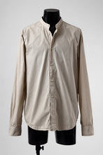 画像をギャラリービューアに読み込む, daub DYEING MINIMAL LS SHIRT / C.POPLIN (SAND)