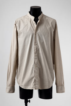 画像をギャラリービューアに読み込む, daub DYEING MINIMAL LS SHIRT / C.POPLIN (SAND)