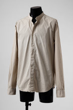 画像をギャラリービューアに読み込む, daub DYEING MINIMAL LS SHIRT / C.POPLIN (SAND)