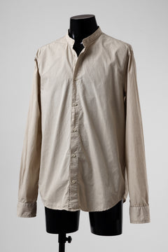 画像をギャラリービューアに読み込む, daub DYEING MINIMAL LS SHIRT / C.POPLIN (SAND)