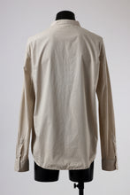 画像をギャラリービューアに読み込む, daub DYEING MINIMAL LS SHIRT / C.POPLIN (SAND)