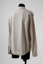 画像をギャラリービューアに読み込む, daub DYEING MINIMAL LS SHIRT / C.POPLIN (SAND)