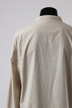画像をギャラリービューアに読み込む, daub DYEING MINIMAL LS SHIRT / C.POPLIN (SAND)