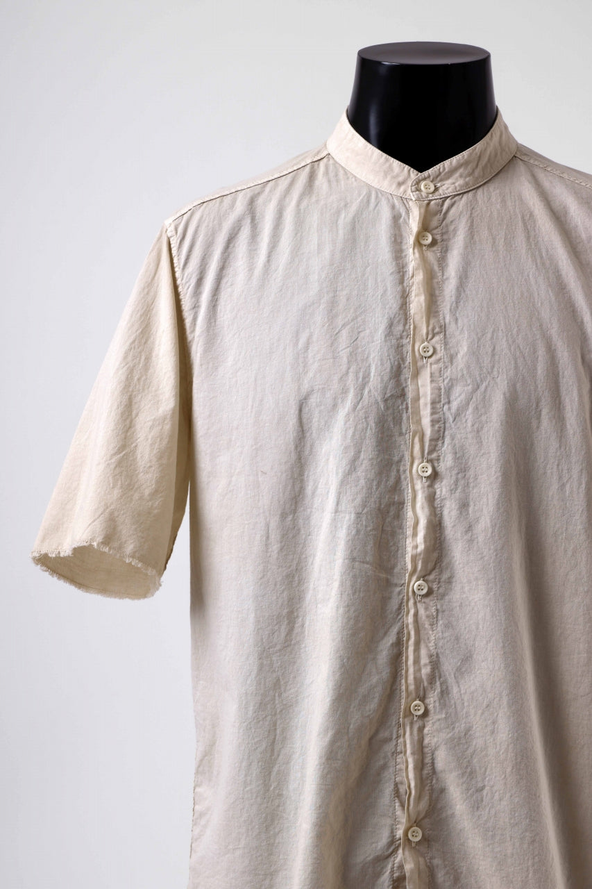 Load image into Gallery viewer, daub DYEING MINIMAL SS SHIRT / ORGANIC COTTON (SAND)