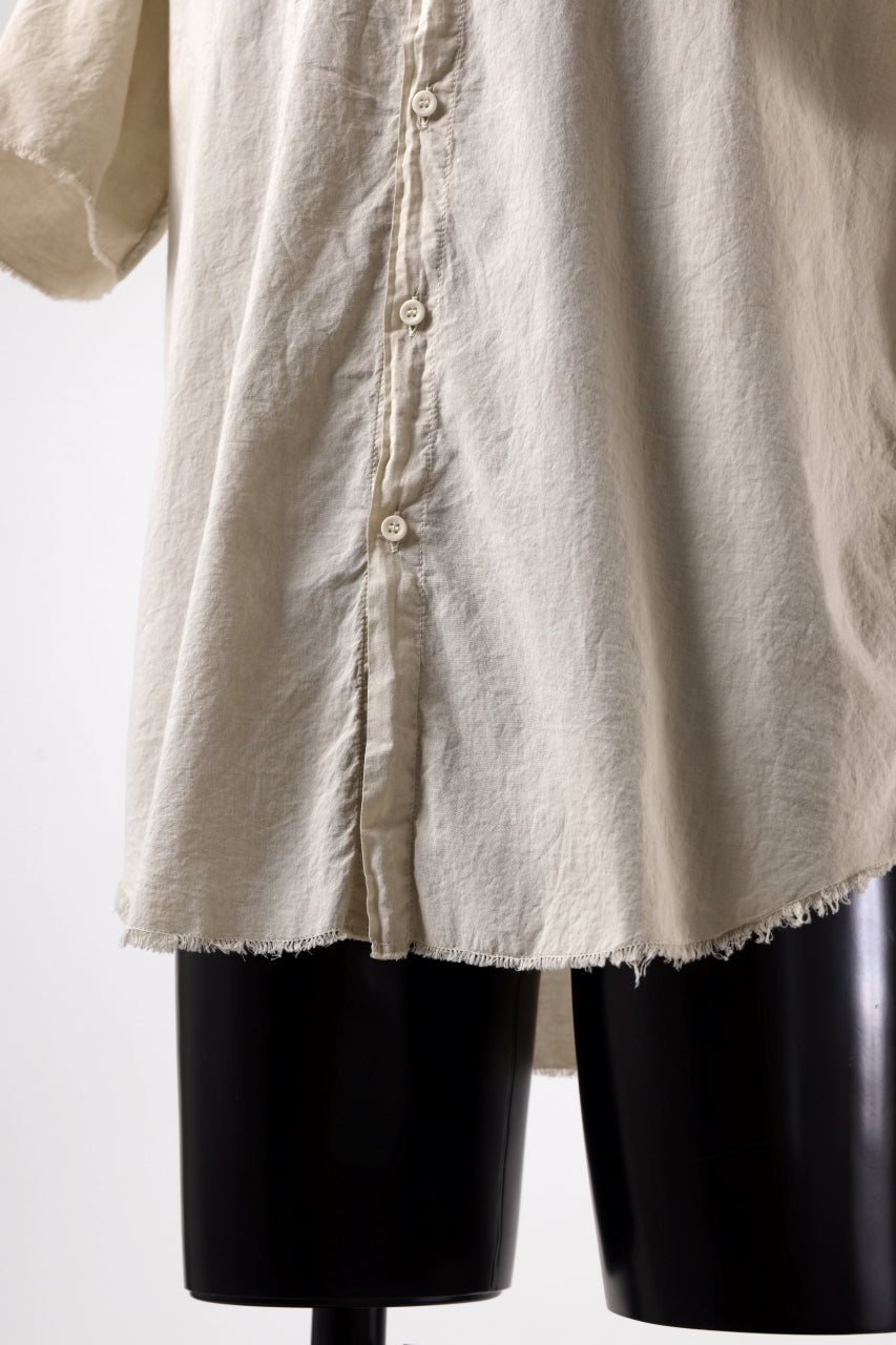 Load image into Gallery viewer, daub DYEING MINIMAL SS SHIRT / ORGANIC COTTON (SAND)