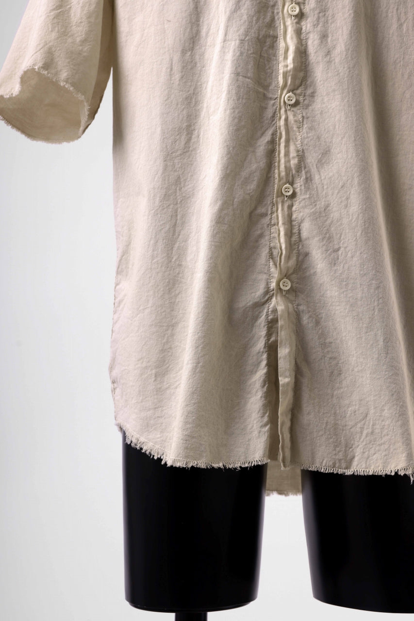 Load image into Gallery viewer, daub DYEING MINIMAL SS SHIRT / ORGANIC COTTON (SAND)