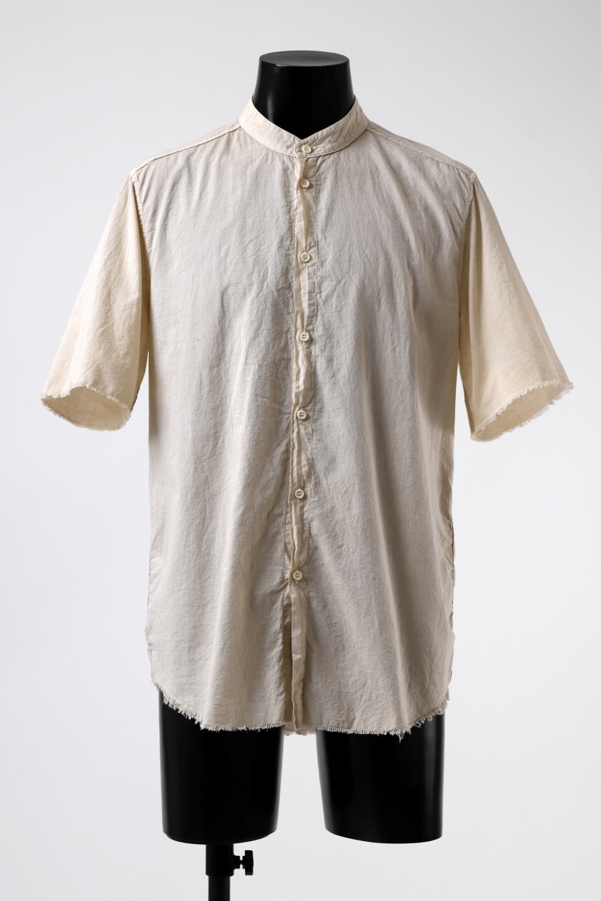 Load image into Gallery viewer, daub DYEING MINIMAL SS SHIRT / ORGANIC COTTON (SAND)