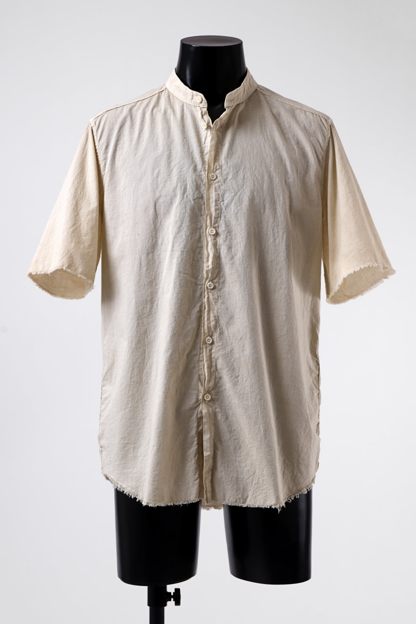 Load image into Gallery viewer, daub DYEING MINIMAL SS SHIRT / ORGANIC COTTON (SAND)