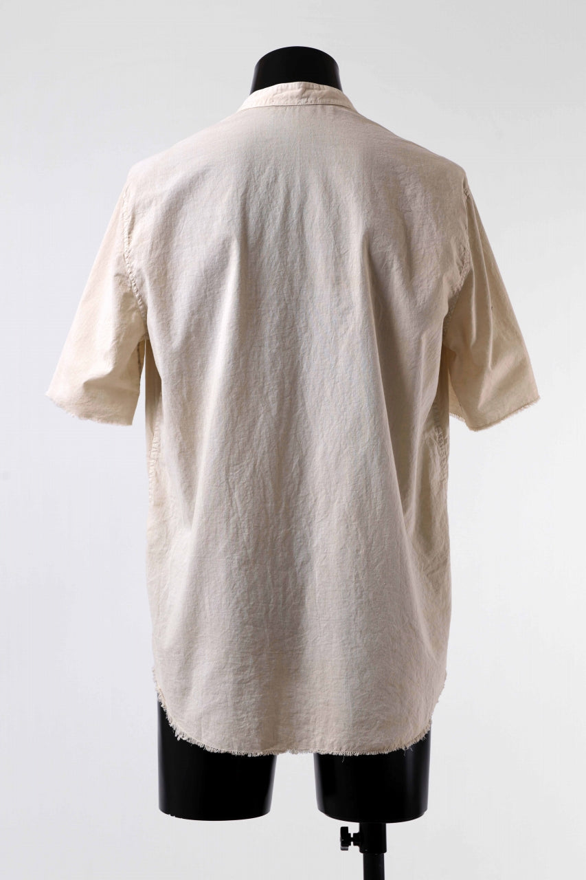Load image into Gallery viewer, daub DYEING MINIMAL SS SHIRT / ORGANIC COTTON (SAND)