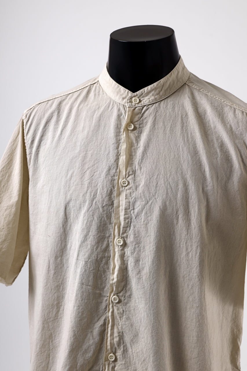 Load image into Gallery viewer, daub DYEING MINIMAL SS SHIRT / ORGANIC COTTON (SAND)