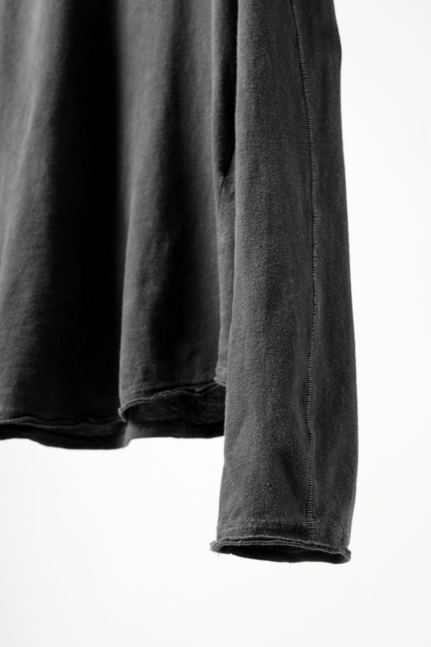 Load image into Gallery viewer, daub RAGLAN STITCH L/S CUTSEWN / COLD DYED COTTON JERSEY (GREY)