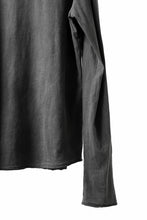 Load image into Gallery viewer, daub RAGLAN STITCH L/S CUTSEWN / COLD DYED COTTON JERSEY (GREY)