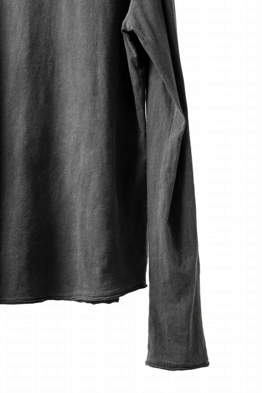 Load image into Gallery viewer, daub RAGLAN STITCH L/S CUTSEWN / COLD DYED COTTON JERSEY (GREY)