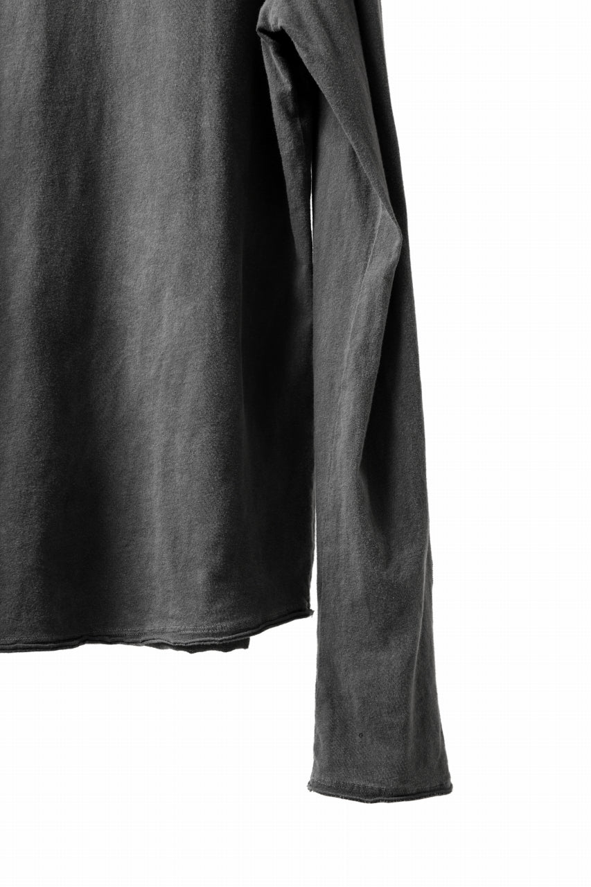 Load image into Gallery viewer, daub RAGLAN STITCH L/S CUTSEWN / COLD DYED COTTON JERSEY (GREY)