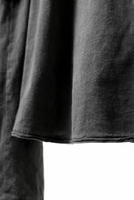Load image into Gallery viewer, daub RAGLAN STITCH L/S CUTSEWN / COLD DYED COTTON JERSEY (GREY)