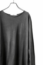 Load image into Gallery viewer, daub RAGLAN STITCH L/S CUTSEWN / COLD DYED COTTON JERSEY (GREY)