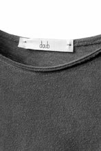 Load image into Gallery viewer, daub RAGLAN STITCH L/S CUTSEWN / COLD DYED COTTON JERSEY (GREY)