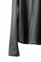 Load image into Gallery viewer, daub RAGLAN STITCH L/S CUTSEWN / COLD DYED COTTON JERSEY (GREY)