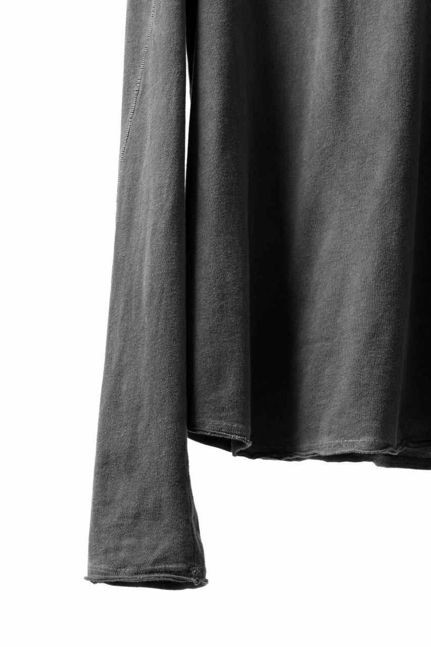 Load image into Gallery viewer, daub RAGLAN STITCH L/S CUTSEWN / COLD DYED COTTON JERSEY (GREY)