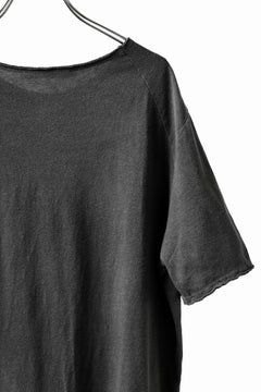 画像をギャラリービューアに読み込む, daub DYEING T-SHIRT SCAR STITCHED / CL-JERSEY (GREY)