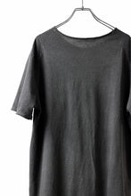 画像をギャラリービューアに読み込む, daub DYEING T-SHIRT SCAR STITCHED / CL-JERSEY (GREY)