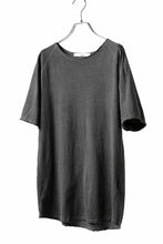 画像をギャラリービューアに読み込む, daub DYEING T-SHIRT SCAR STITCHED / CL-JERSEY (GREY)