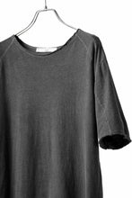 画像をギャラリービューアに読み込む, daub DYEING T-SHIRT SCAR STITCHED / CL-JERSEY (GREY)