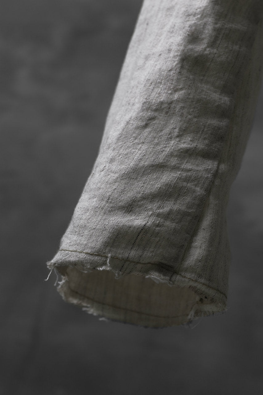 画像をギャラリービューアに読み込む, masnada PANTA BAGGY VAN 6POCKETS / CRUMPLED LINEN COTTON (CHALK)