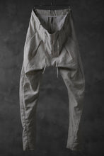 画像をギャラリービューアに読み込む, masnada PANTA BAGGY VAN 6POCKETS / CRUMPLED LINEN COTTON (CHALK)