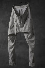 画像をギャラリービューアに読み込む, masnada PANTA BAGGY VAN 6POCKETS / CRUMPLED LINEN COTTON (CHALK)
