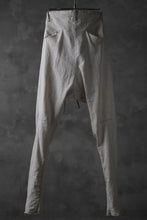 画像をギャラリービューアに読み込む, masnada PANTA BAGGY VAN 6POCKETS / CRUMPLED LINEN COTTON (CHALK)