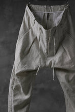 画像をギャラリービューアに読み込む, masnada PANTA BAGGY VAN 6POCKETS / CRUMPLED LINEN COTTON (CHALK)