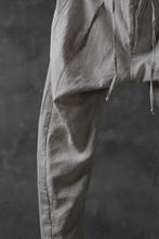 画像をギャラリービューアに読み込む, masnada PANTA BAGGY VAN 6POCKETS / CRUMPLED LINEN COTTON (CHALK)