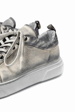 画像をギャラリービューアに読み込む, masnada LOW CUT SNEAKER / PELLE DI PECORA (DIRTY WHITE)