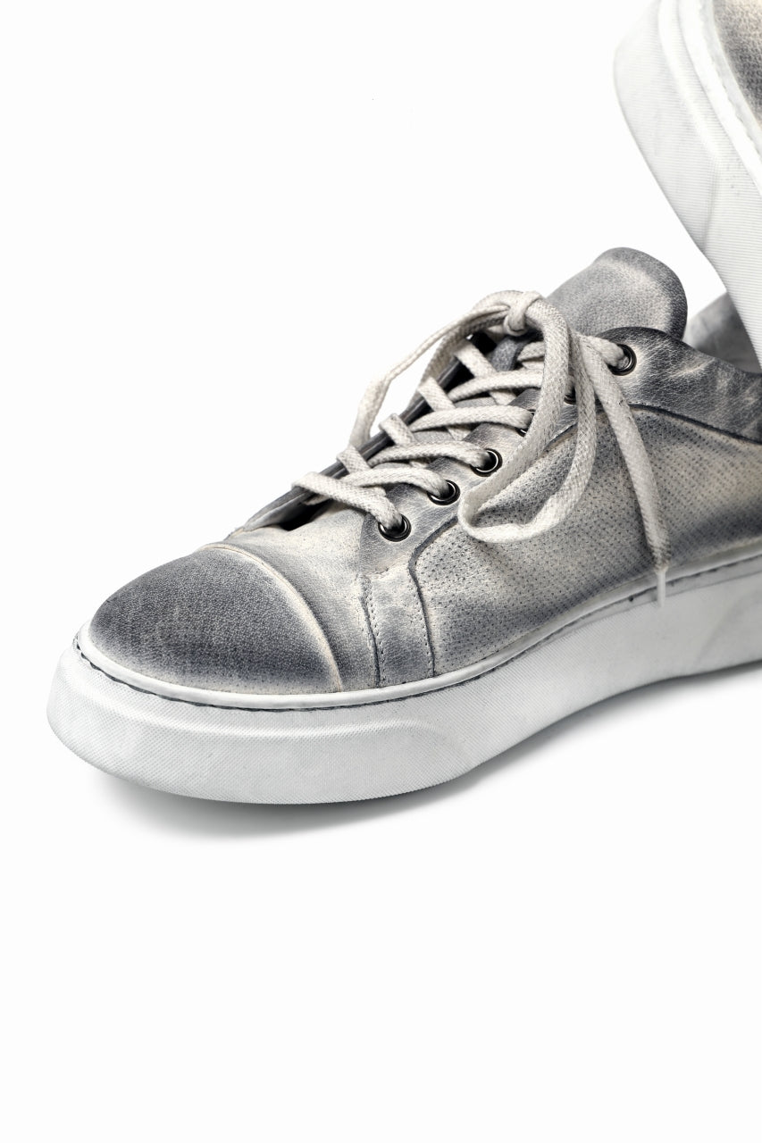 画像をギャラリービューアに読み込む, masnada LOW CUT SNEAKER / PELLE DI PECORA (DIRTY WHITE)