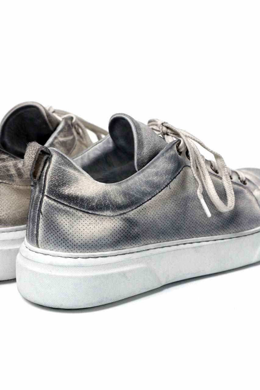 画像をギャラリービューアに読み込む, masnada LOW CUT SNEAKER / PELLE DI PECORA (DIRTY WHITE)