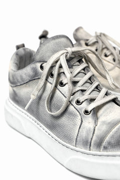 画像をギャラリービューアに読み込む, masnada LOW CUT SNEAKER / PELLE DI PECORA (DIRTY WHITE)